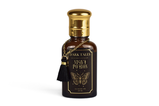 Night Potion 20ml natural scent oil with lavender, chamomile, and vanilla for calm and sleep rituals